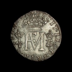 Francis and Mary testoon reverse