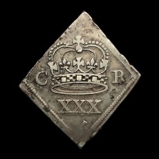 Charles I halfcrown obverse