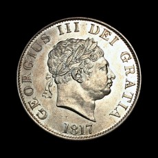 1817 halfcrown obverse