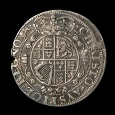 Charles I halfcrown York, reverse
