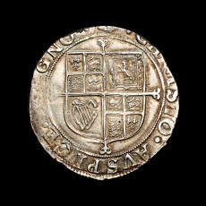 Charles I shilling reverse