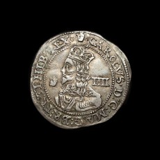 Charles I groat obverse