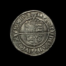 Elizabeth I sixpence reverse