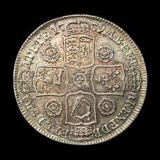 George II halfcrown reverse