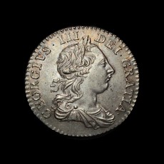 George III shilling obverseq