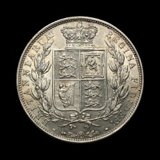 1884 halfcrown reverse