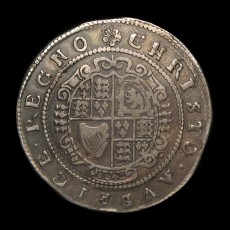Charles I exeter halfcrown reverse