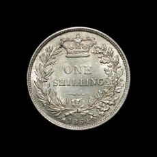 Victoria shilling reverse
