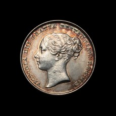 1846 shilling obverse
