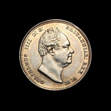 William IV shilling obverse