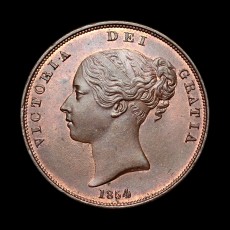 Victoria penny obverse