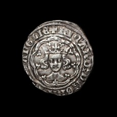 Richard II halfgroat obverse