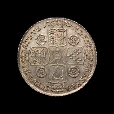 George II shilling reverse