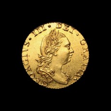 George III half guinea obverse