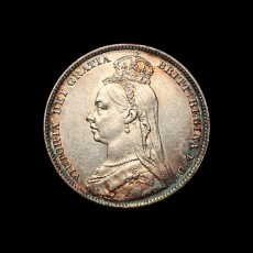 Victoria shilling obverse