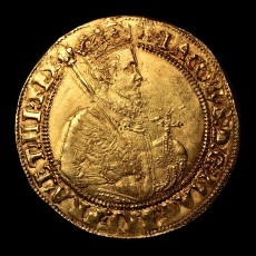 James I unite obverse
