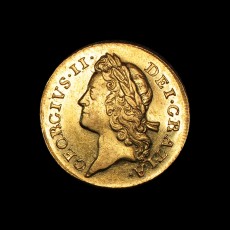 George II guinea obverse