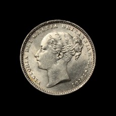 Victoria shilling obverse
