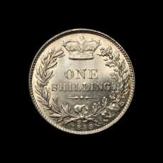 Victoria shilling reverse
