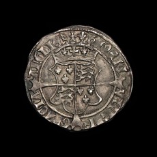 Henry VIII harp groat reverse