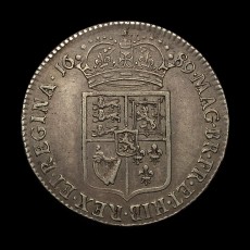 1689 halfcrown reverse