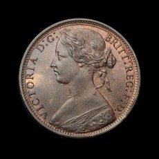 Victoria penny obverse