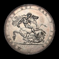 George IIII crown obverse