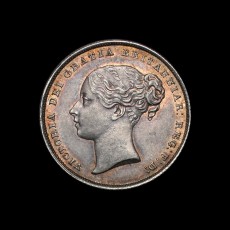 Victoria shilling obverse