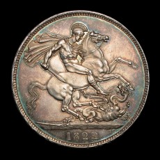 1822 crown reverse