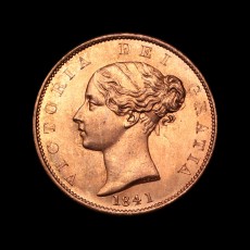 Victoria halfpenny obverse