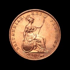 Victoria halfpenny reverse