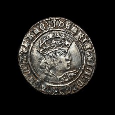 Henry VIII groat obverse