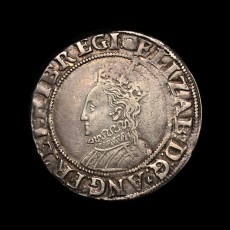 Elizabeth I shilling obverse