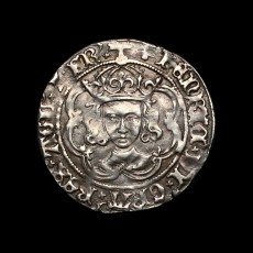 Henry VII groat obverse