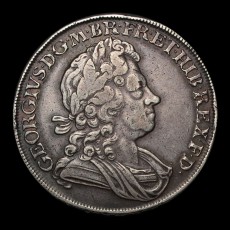 George I crown obverse