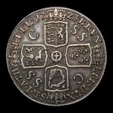 George I crown reverse