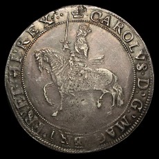 Charles I crown obverse