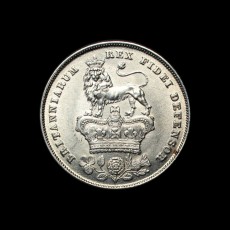 George IV shilling reverse