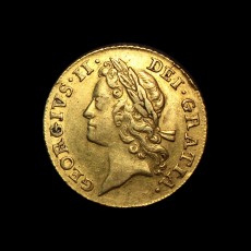 George II guinea obverse
