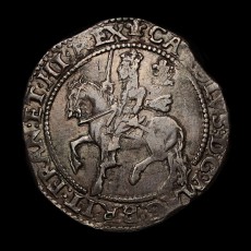 Charles I halfcrown obverse