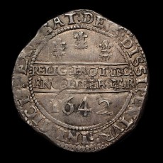 Charles I halfcrown reverse