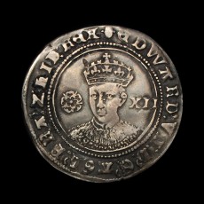 Edward VI shilling obverse