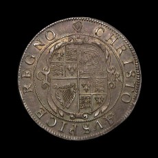 Charles I finework shilling reverse