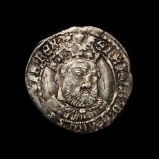 Henry VIII groat obverse