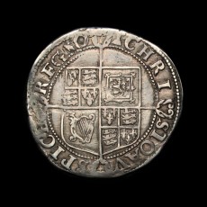 Charles I shilling reverse