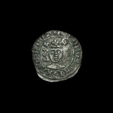James IV penny obverse