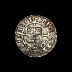 Henry VIII halfgroat reverse