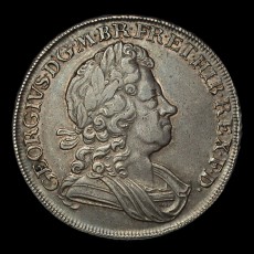 George I crown obverse