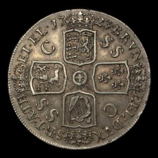 George I crown reverse