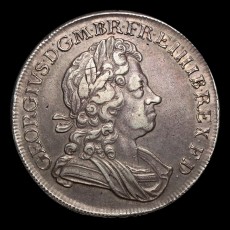 George I crown obverse